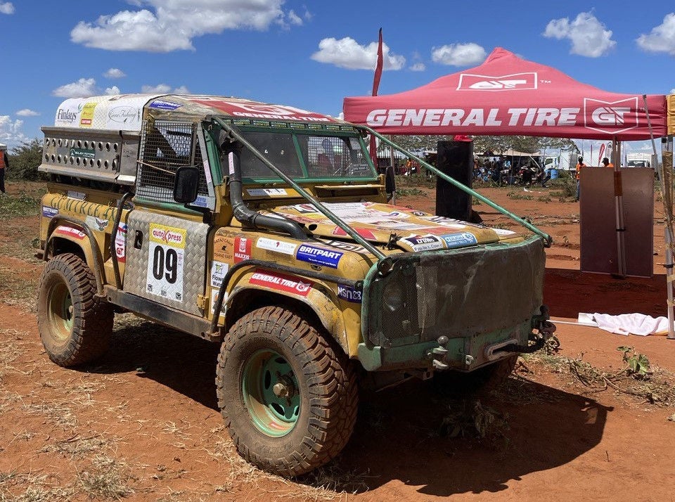 Grabber X3 Excels at Rhino Charge Kenya